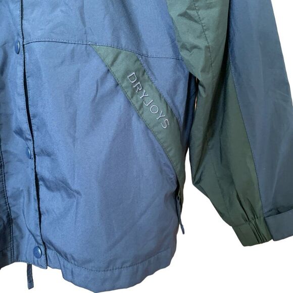 Foot Joys Women S Navy Golf Rain Jacket Windbreaker Tenniscore Golfcore - Picture 4 of 9